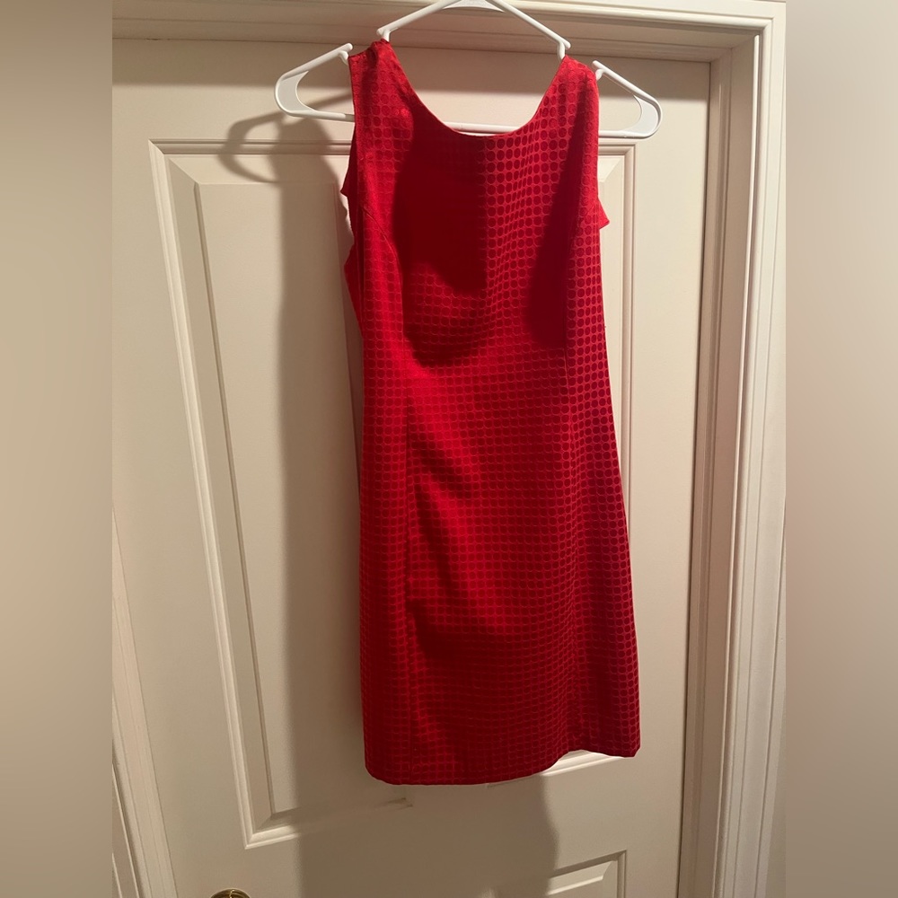 Red Mini Dress with 3 bows down back